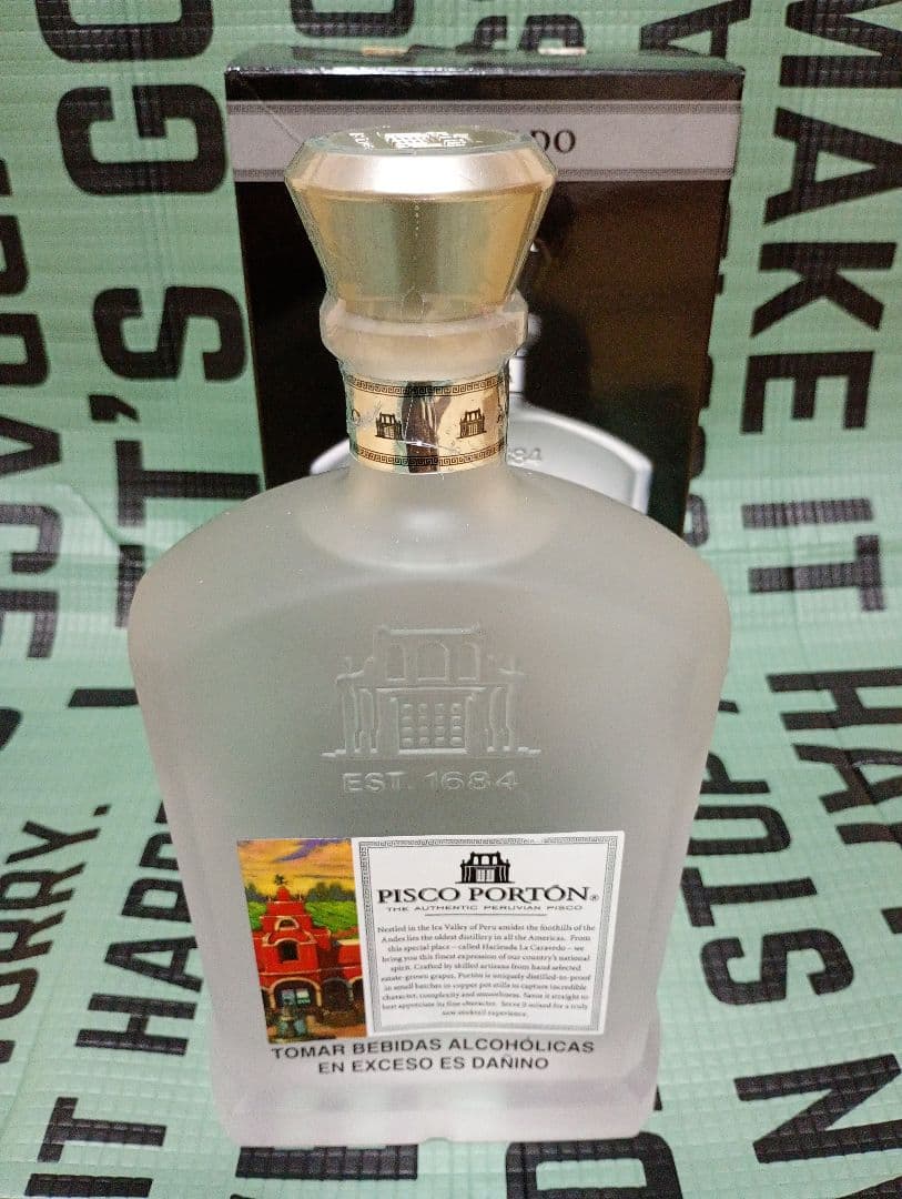 PISCO PORTON ACHOLADO　酒　ブランデー