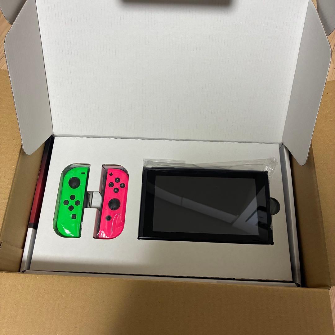 美品　Nintendo Switch 本体他　SDカード付