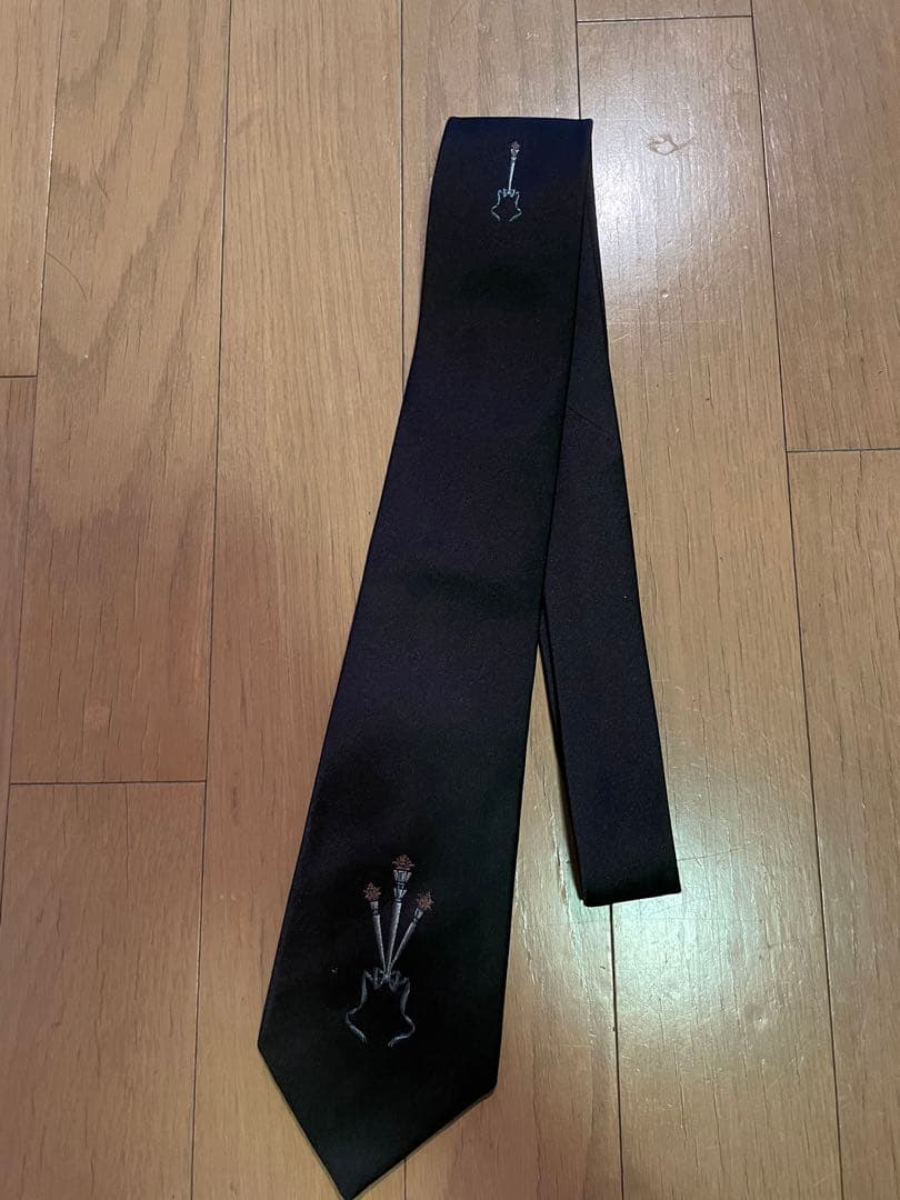 【✨新品未使用✨】Dominique France 刺繍入り ネイビーブラック