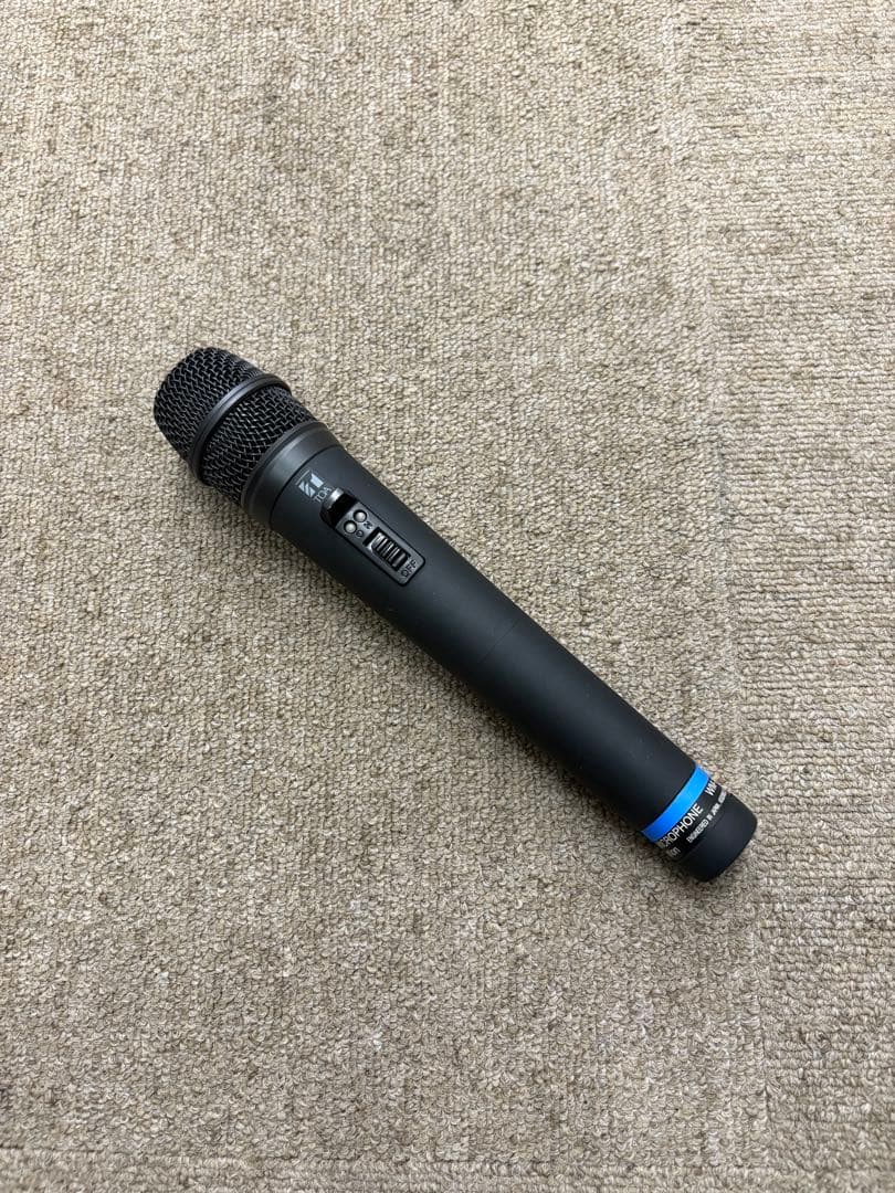 【極美品】TOA ワイヤレスマイク ハンド型 WM-1220 動作良好 希少純正
