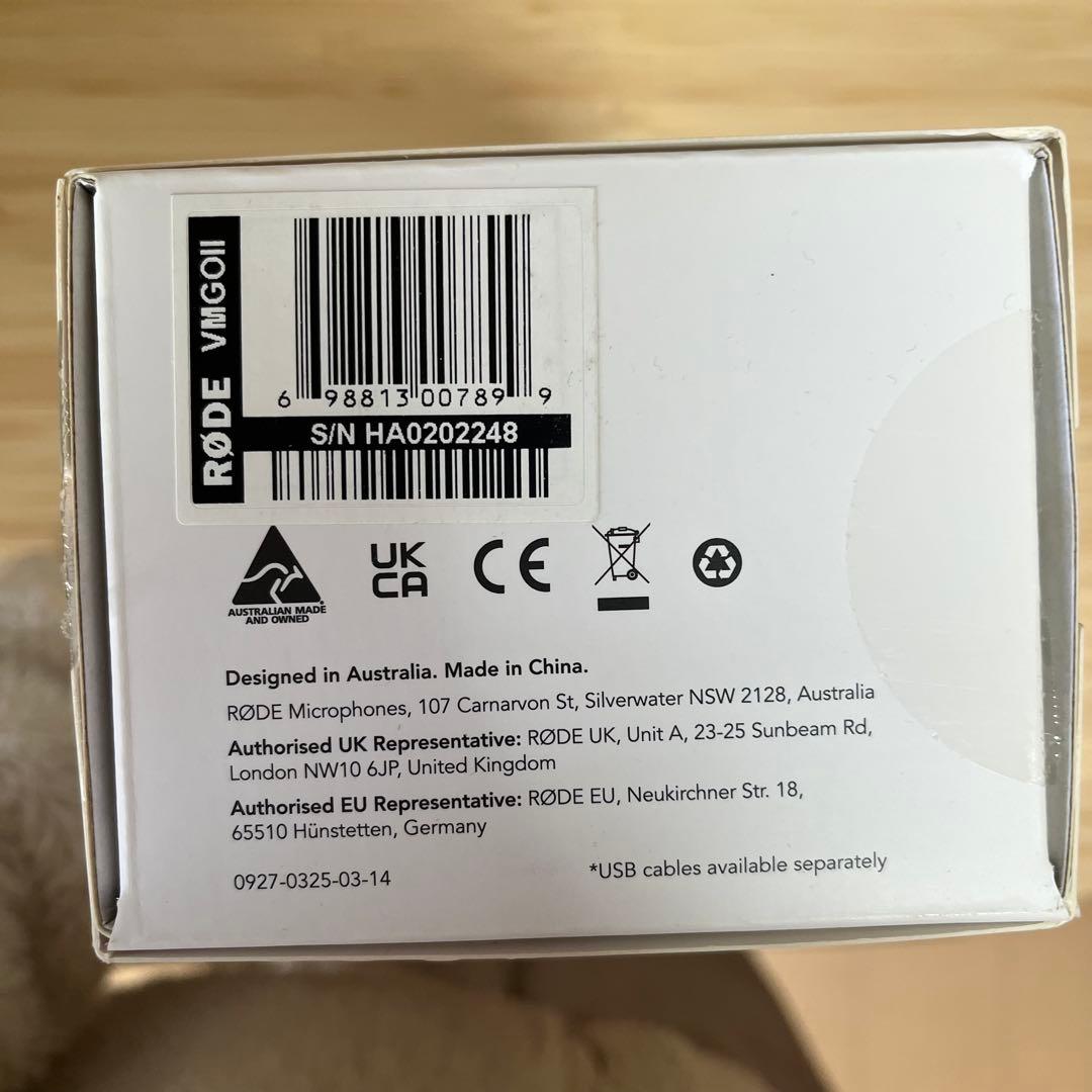 RØDE VideoMic GO II コンデンサーマイク