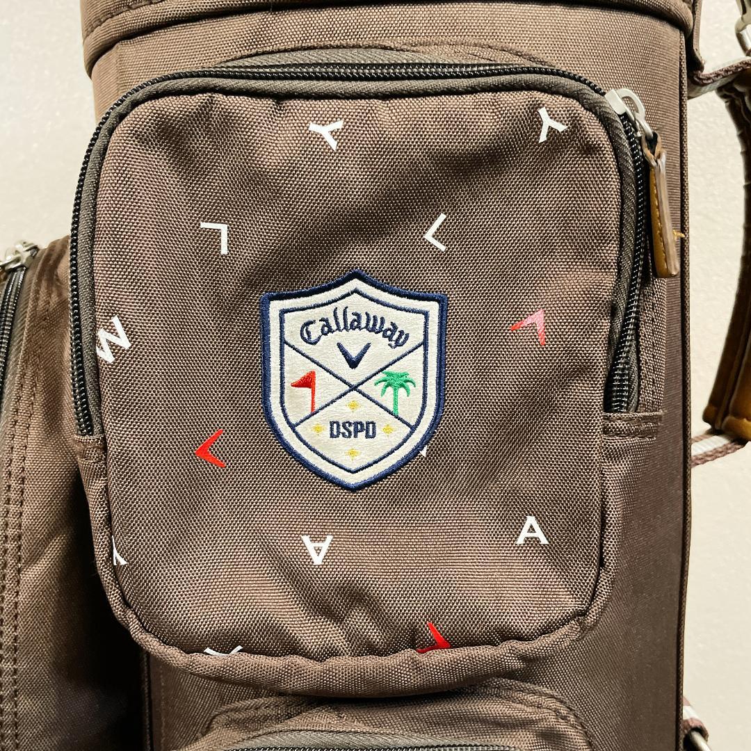 【美品】Callaway キャディバッグ ブラウン