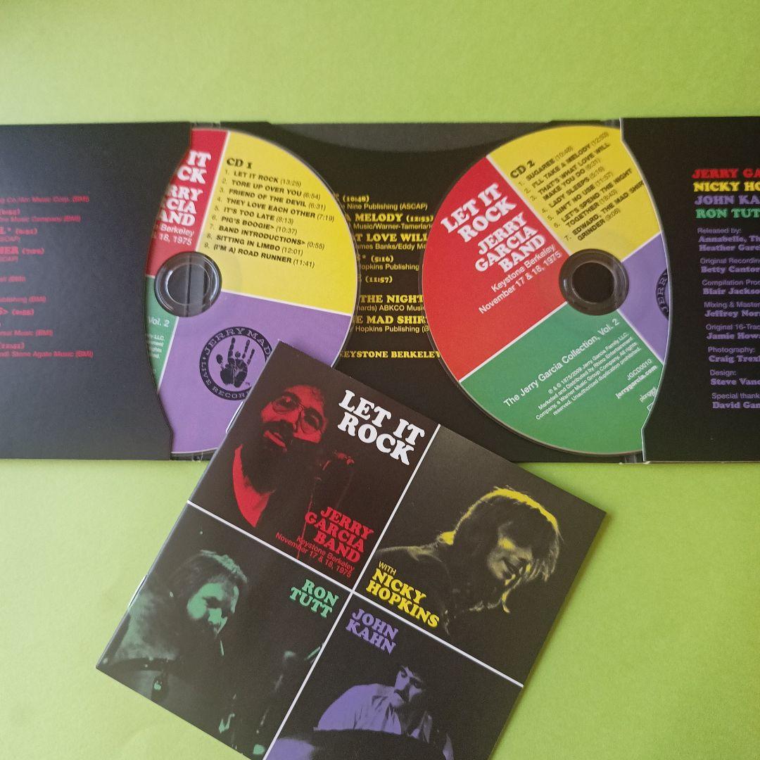 洋楽 LET IT ROCK JERRY GARCIA BAND 2CD