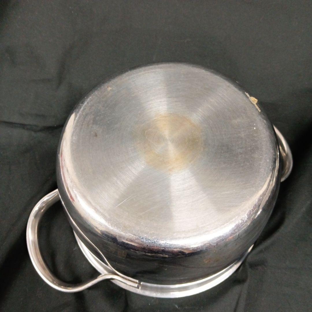 【中古】ビタクラフトステンレス製鍋 3点セット　IH対応