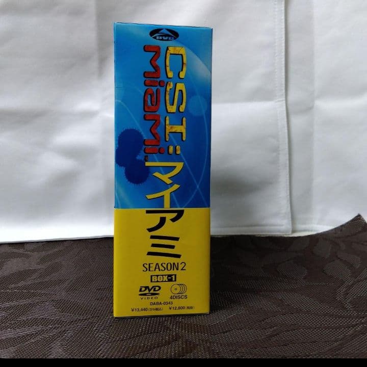 DVD「CSI:マイアミ シーズン2 コンプリートDVD-BOX-1〈4枚組〉」