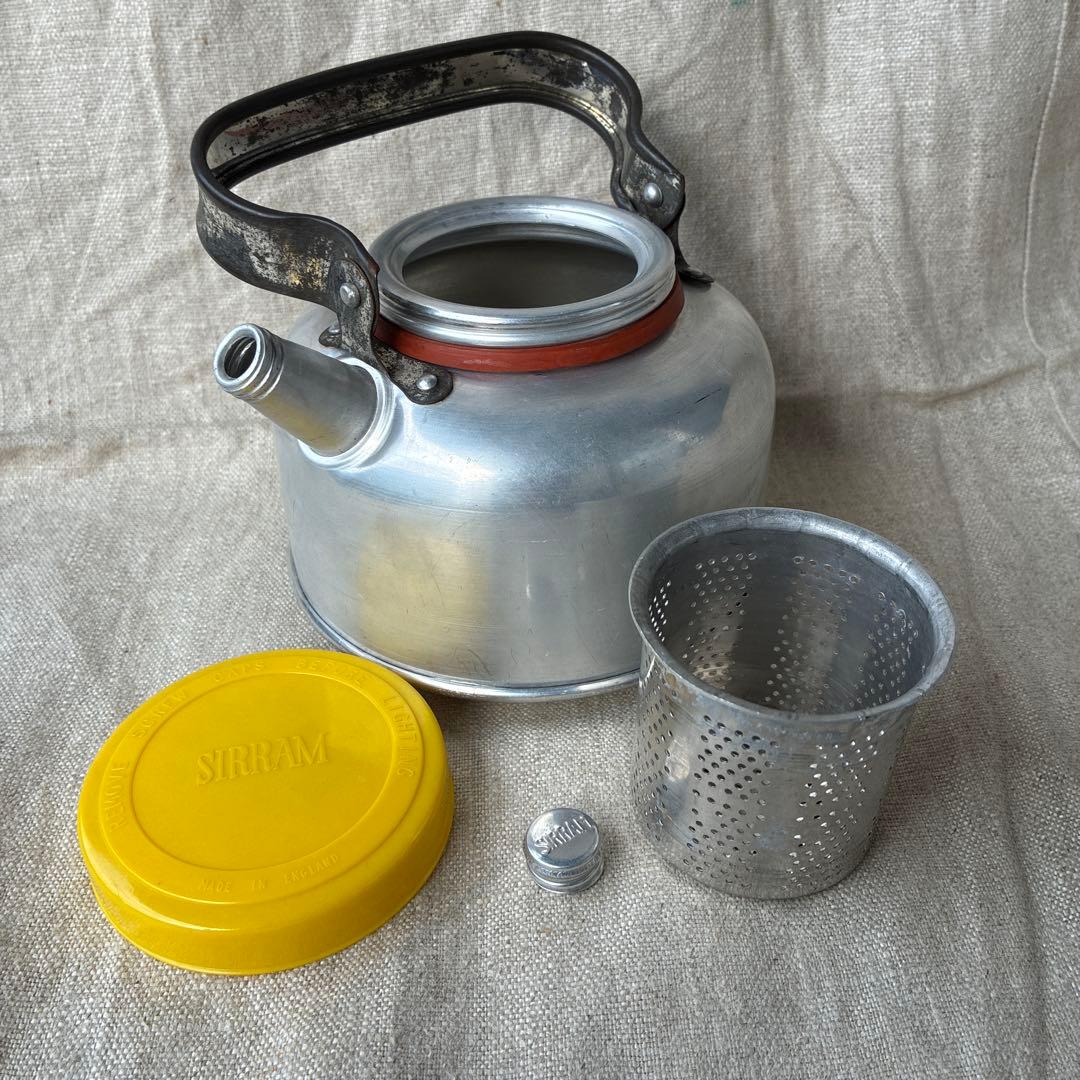 SIRRAM 英国ヴィンテージ Boiling Set用ケトル 燃料ボトル付