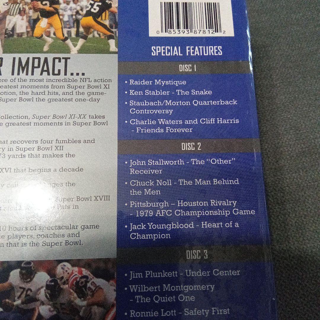 スポーツ・フィットネス NFL Super Bowl XI-XX DVD Collector's Set