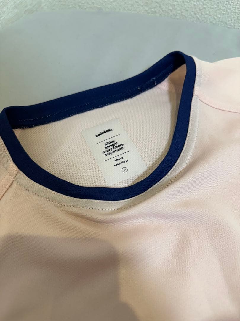 ballaholic ロングTシャツ/ピンク