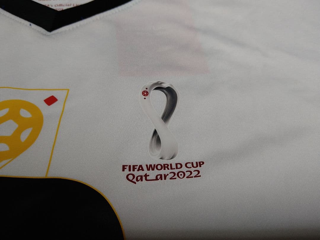 【新品】2022年 サッカー FIFAワールドカップ ドイツ代表ポロシャツL