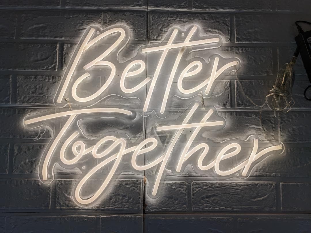 ネオンライト「Better Together」
