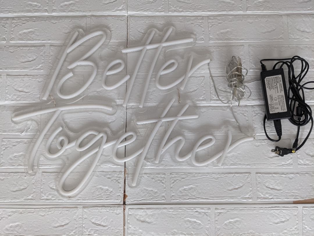ネオンライト「Better Together」