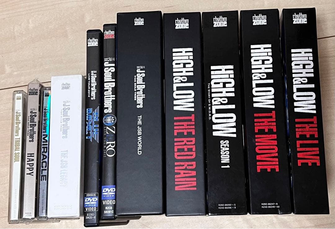 三代目 J Soul Brothers  CD＆DVD まとめ売り