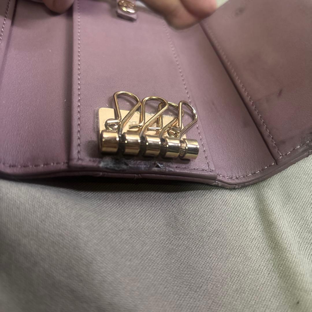 【即購入可】Christian Dior paris キーケース　ピンク