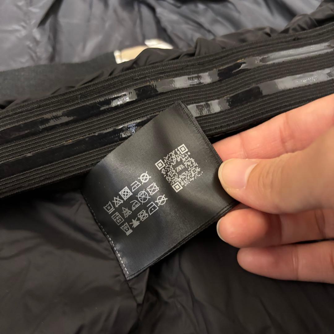 最新作 ZARA ski ザラスキー ジャケット 総柄 ベルト ダウン reco