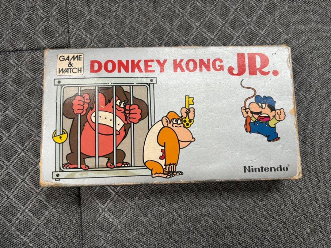 ドンキーコングJr ゲームウォッチ 動作確認済み 説明書・箱あり