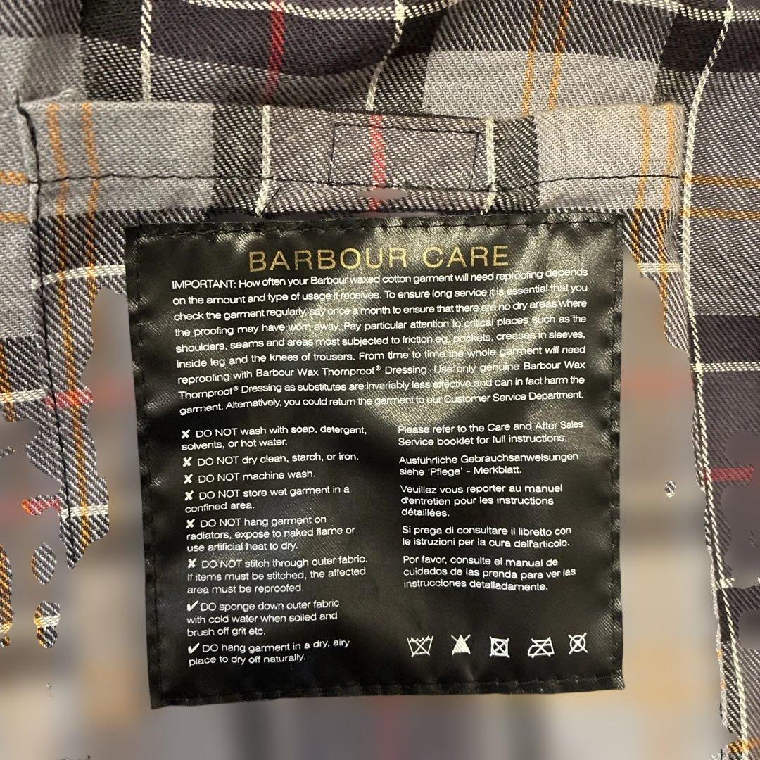 Barbour Bedale SL. バブアー ビデイルSL 38 ライナー付★