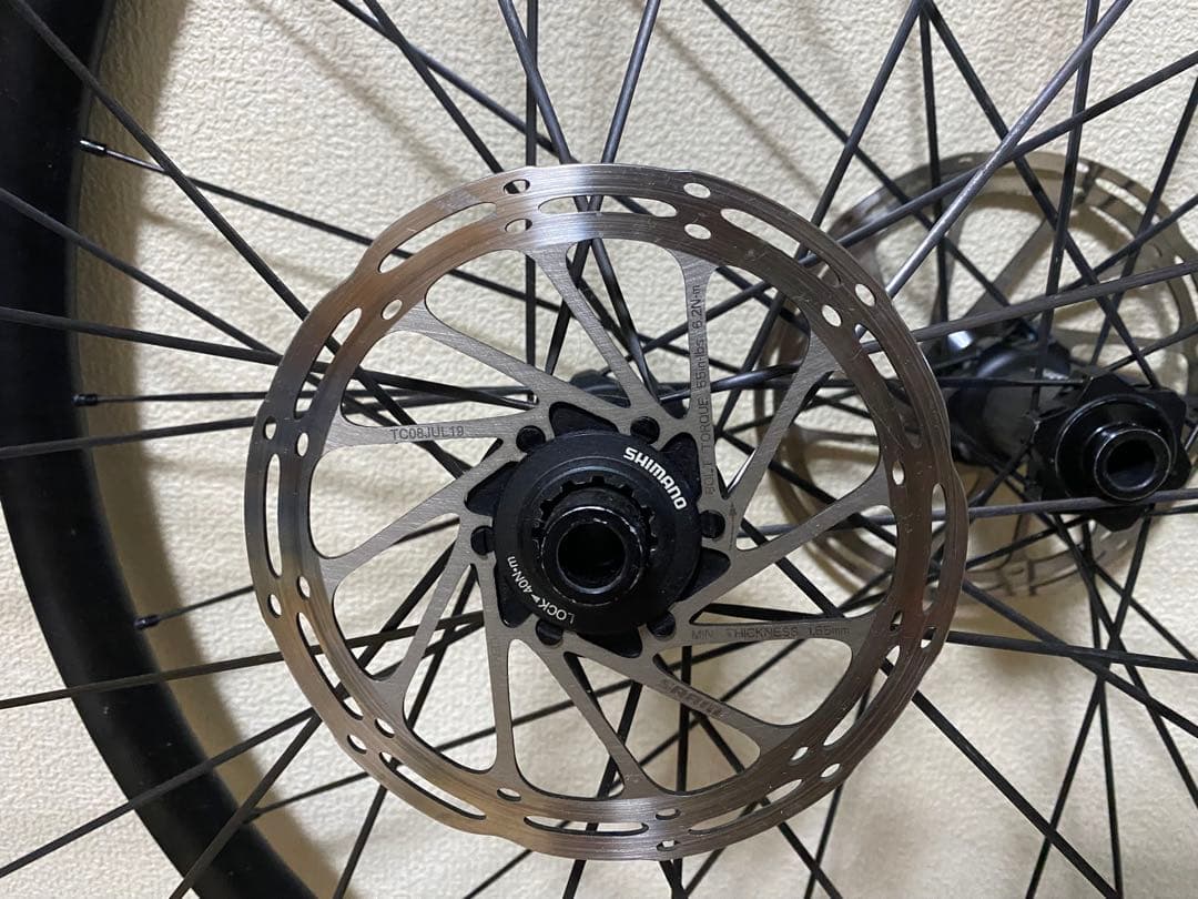 DT SWISS P1850 DB 前後　DISK付