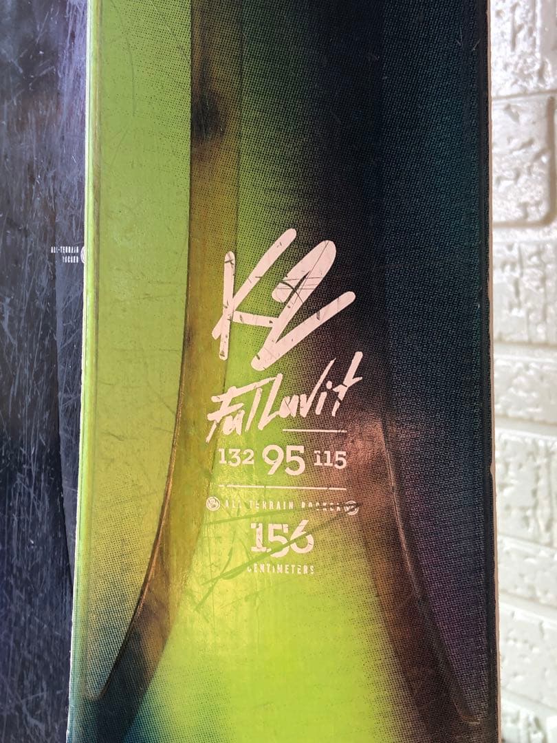【K2 】Fat FREERIDE Luvit 95 スキー　156