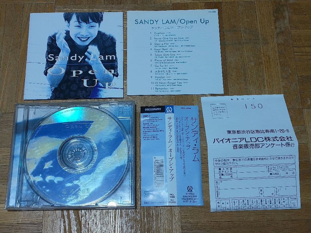 サンディ・ラム 林憶蓮 SANDY LAM Open Up PICL-1096