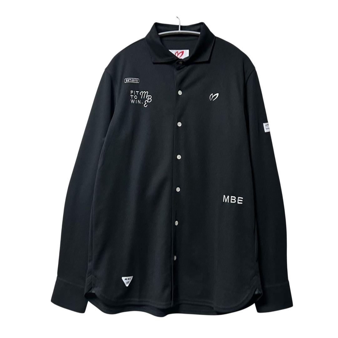 極美品 MASTER BUNNY EDITION 長袖ポロシャツ L 黒