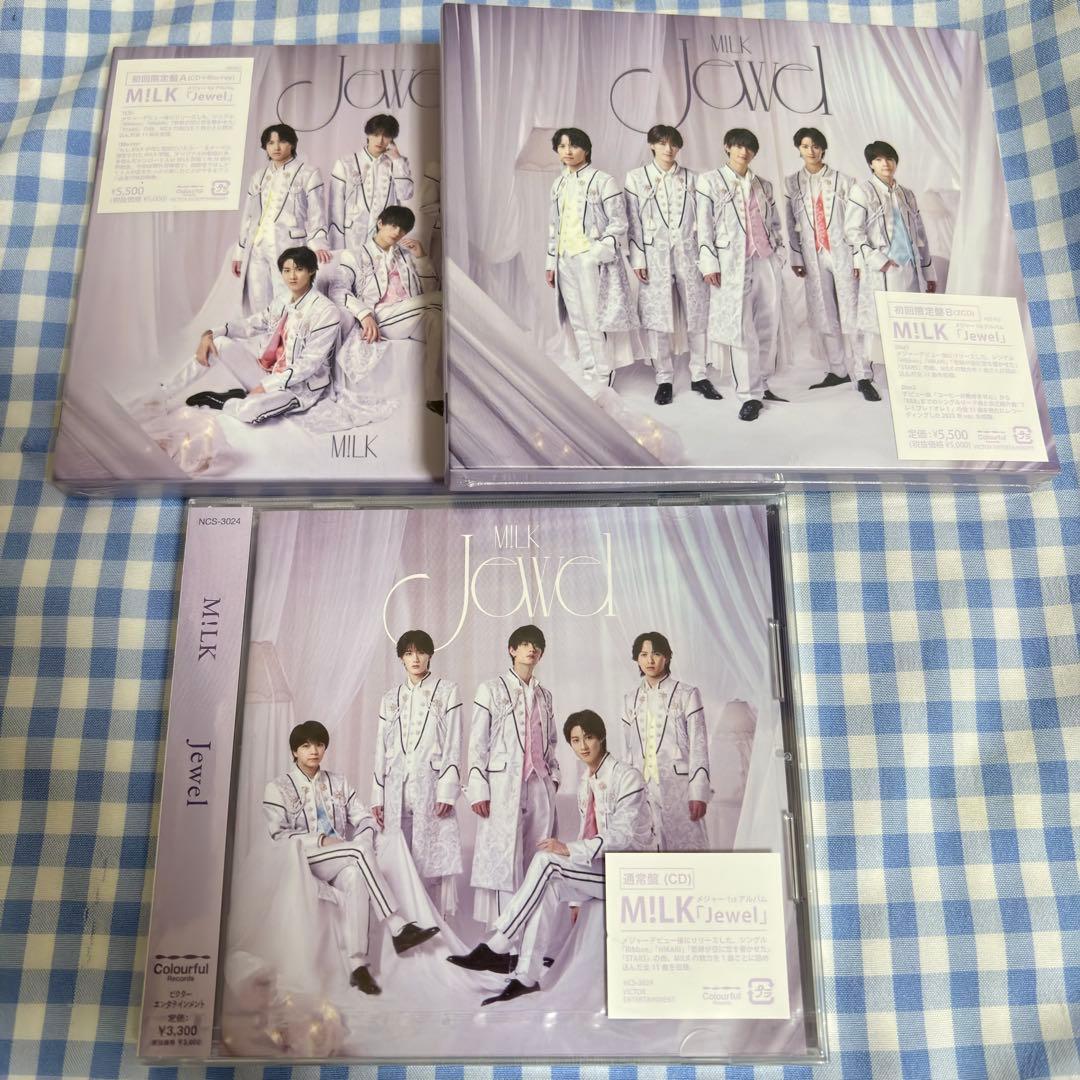 M!LK Jewel CD 3形態