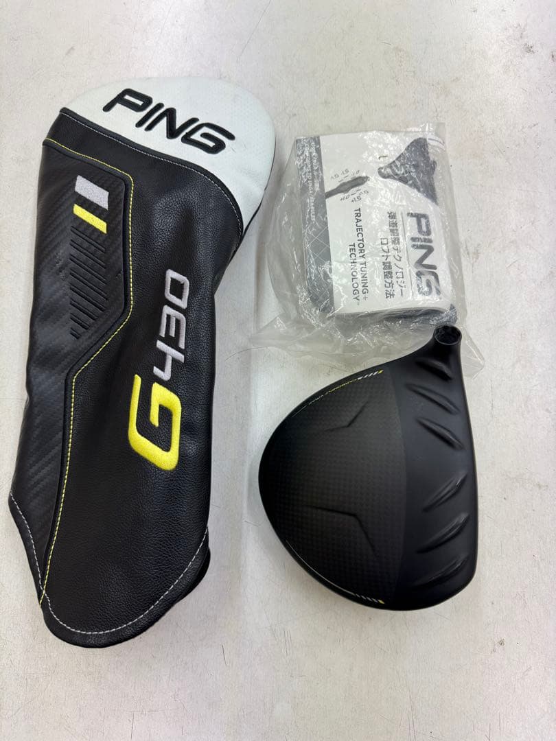 PING G４３０ １０ＫMAXドライバー 10.5度 カバー付きヘッドとレンチ