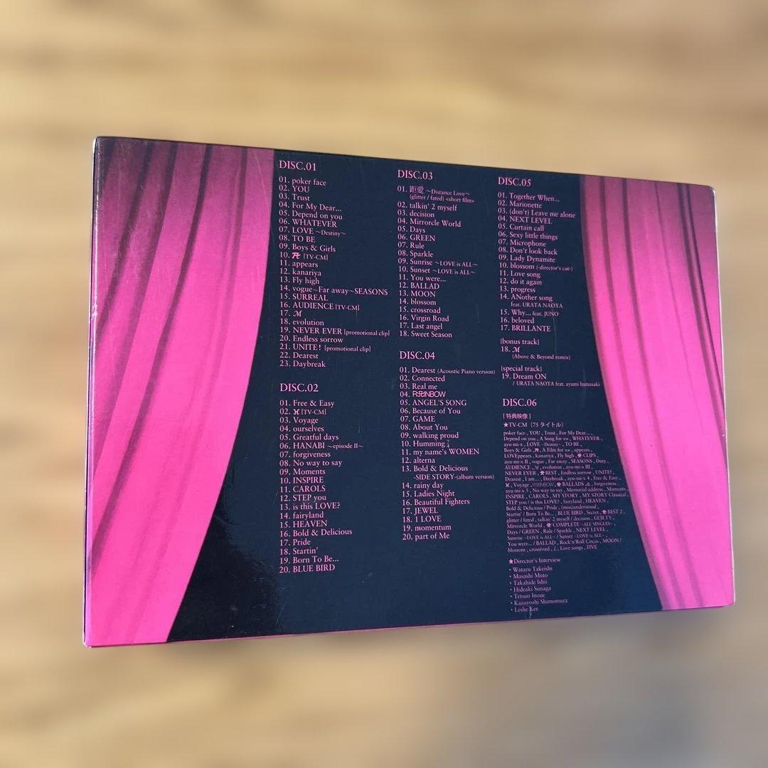 浜崎あゆみ A CLIP BOX 1998-2011 DVD 6枚組