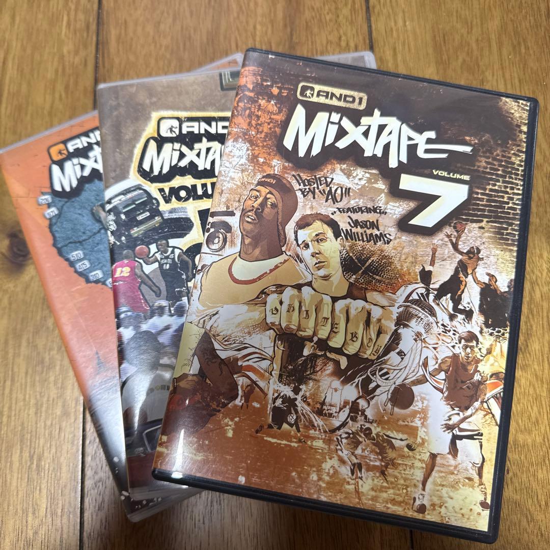 AND1 Mixtape Volume 7〜9 3枚セット