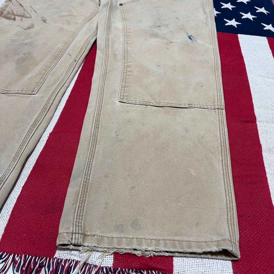 90s carhartt カーハートダブルニーダックパンツ ペインター フェード