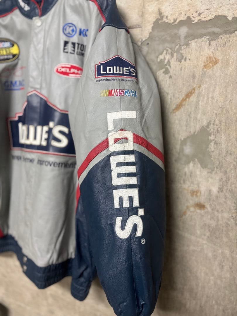 ミ*ト様 LOWE’S NASCAR レーシングジャケット 48番 2XL