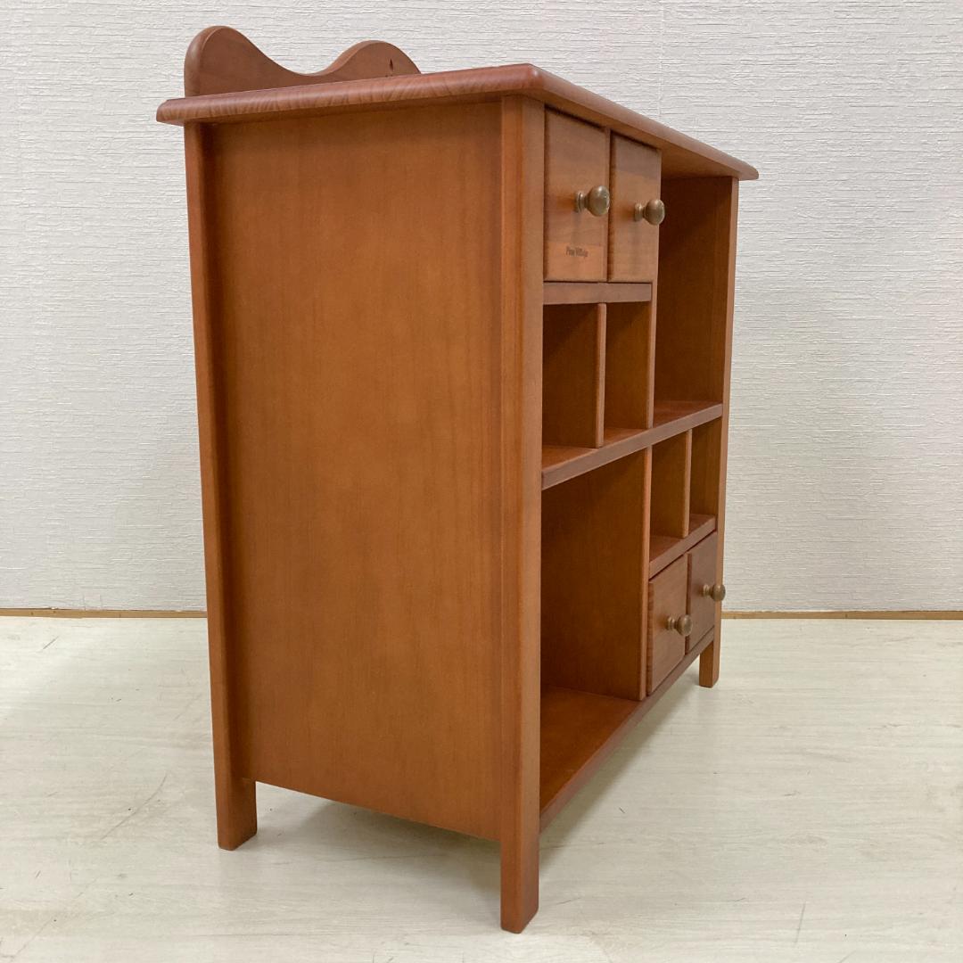 東海家具　Pine　Village　カントリー　キャビネット　収納　小引き出し