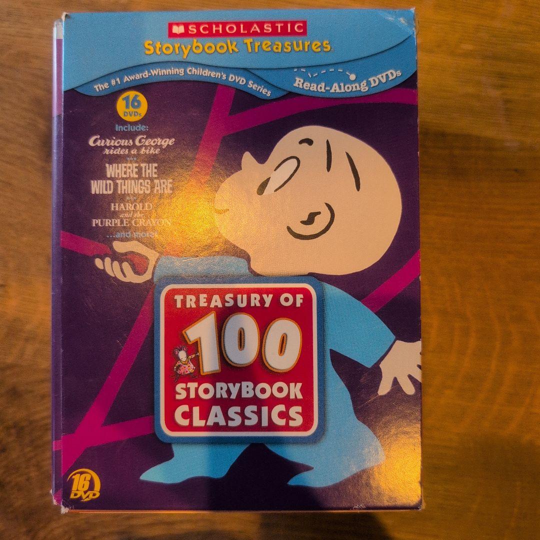 洋書 Treasury of 100 Storybook Classics 16DVD