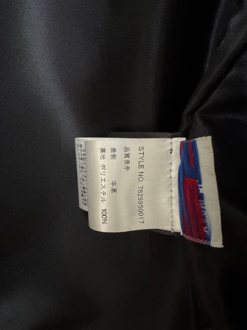 Schott ブラック シングルライダースジャケット 牛革 541XX