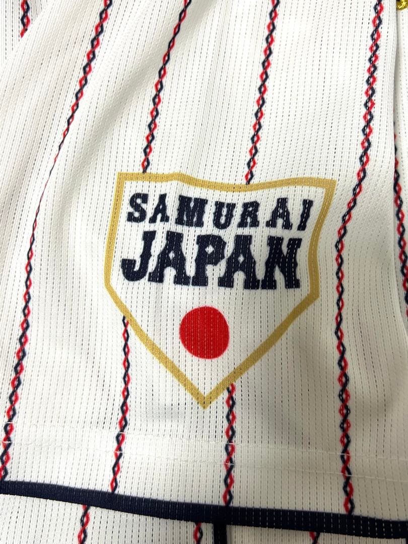 侍ジャパン　ユニフォーム　Ｌサイズ　無地　背番号なし