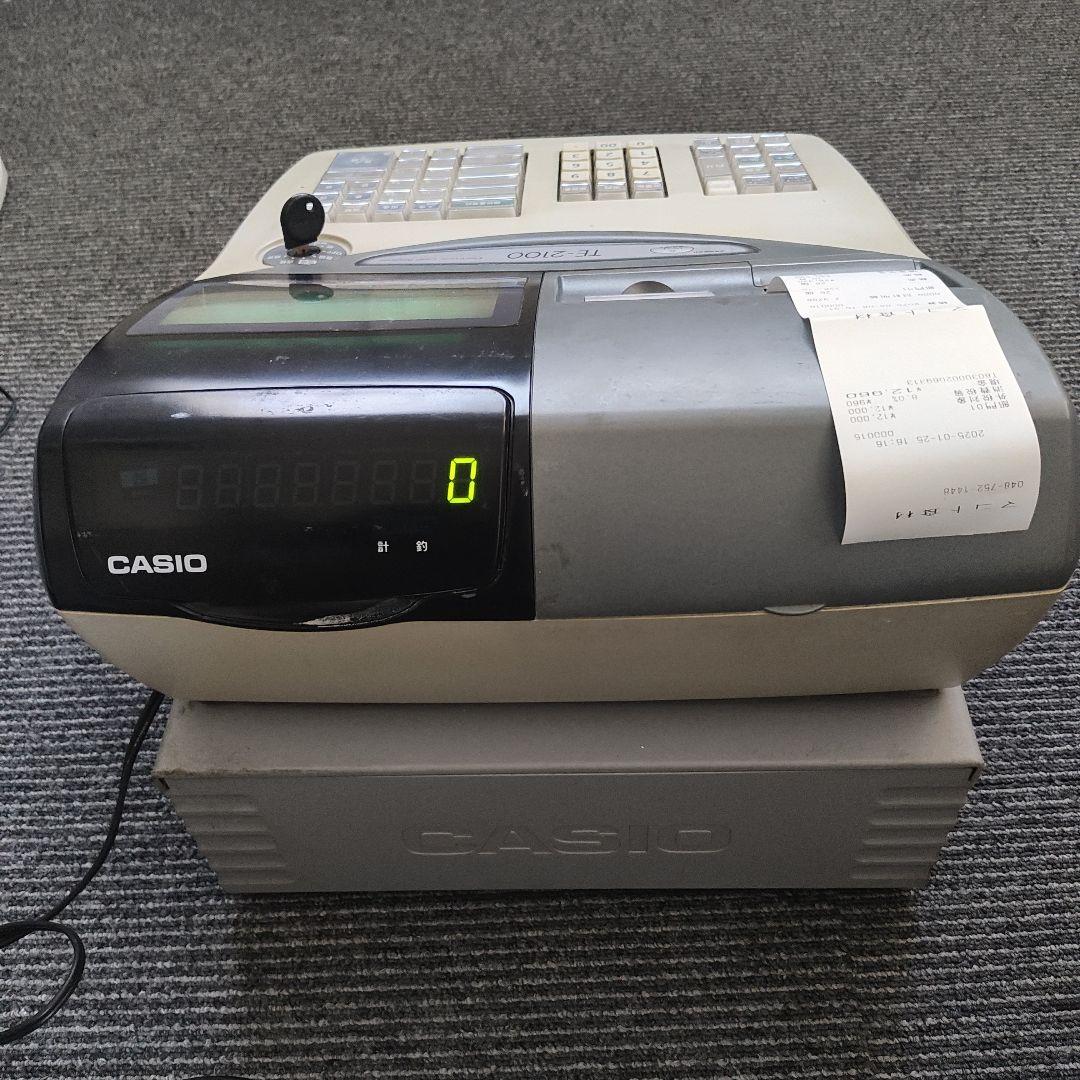CASIO　カシオ　レジスター　TE-2100