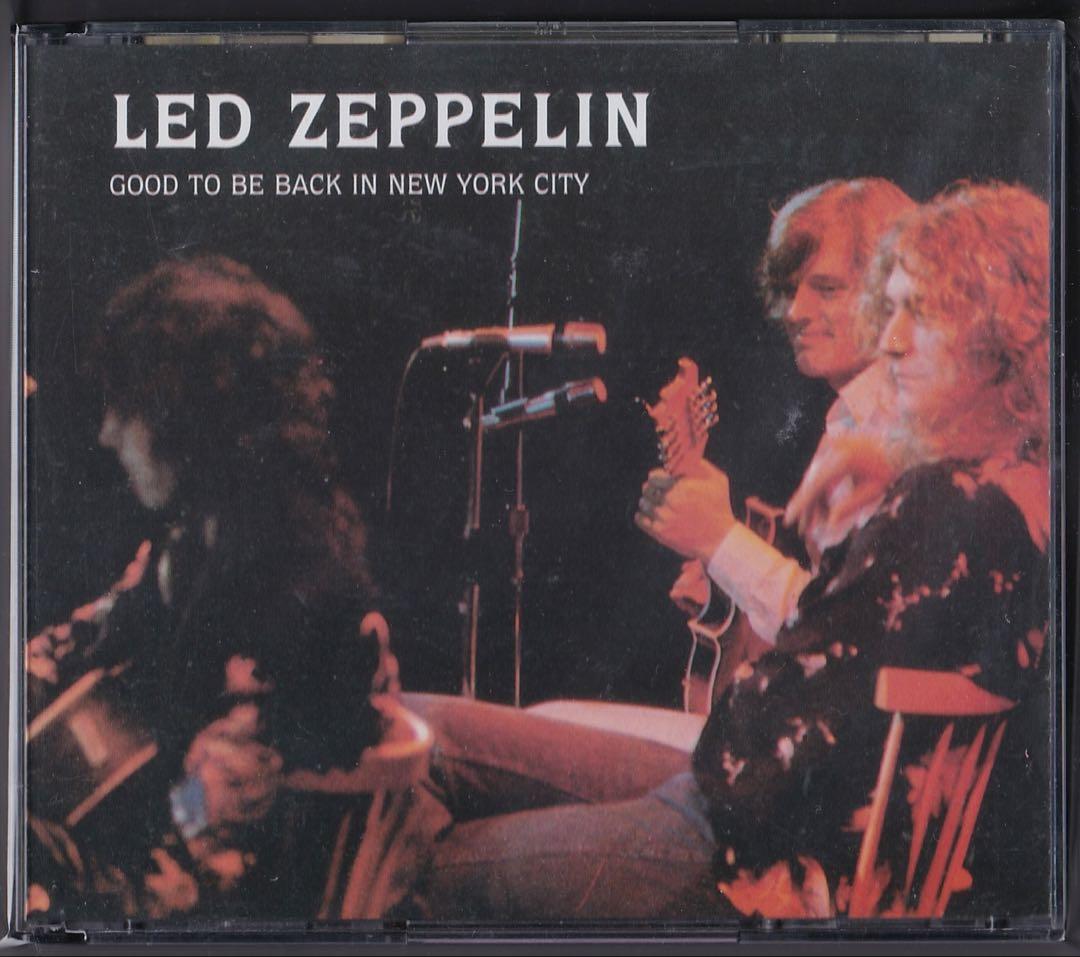 洋楽 LED ZEPPELIN GOOD TO BE BACK IN NEW YORK