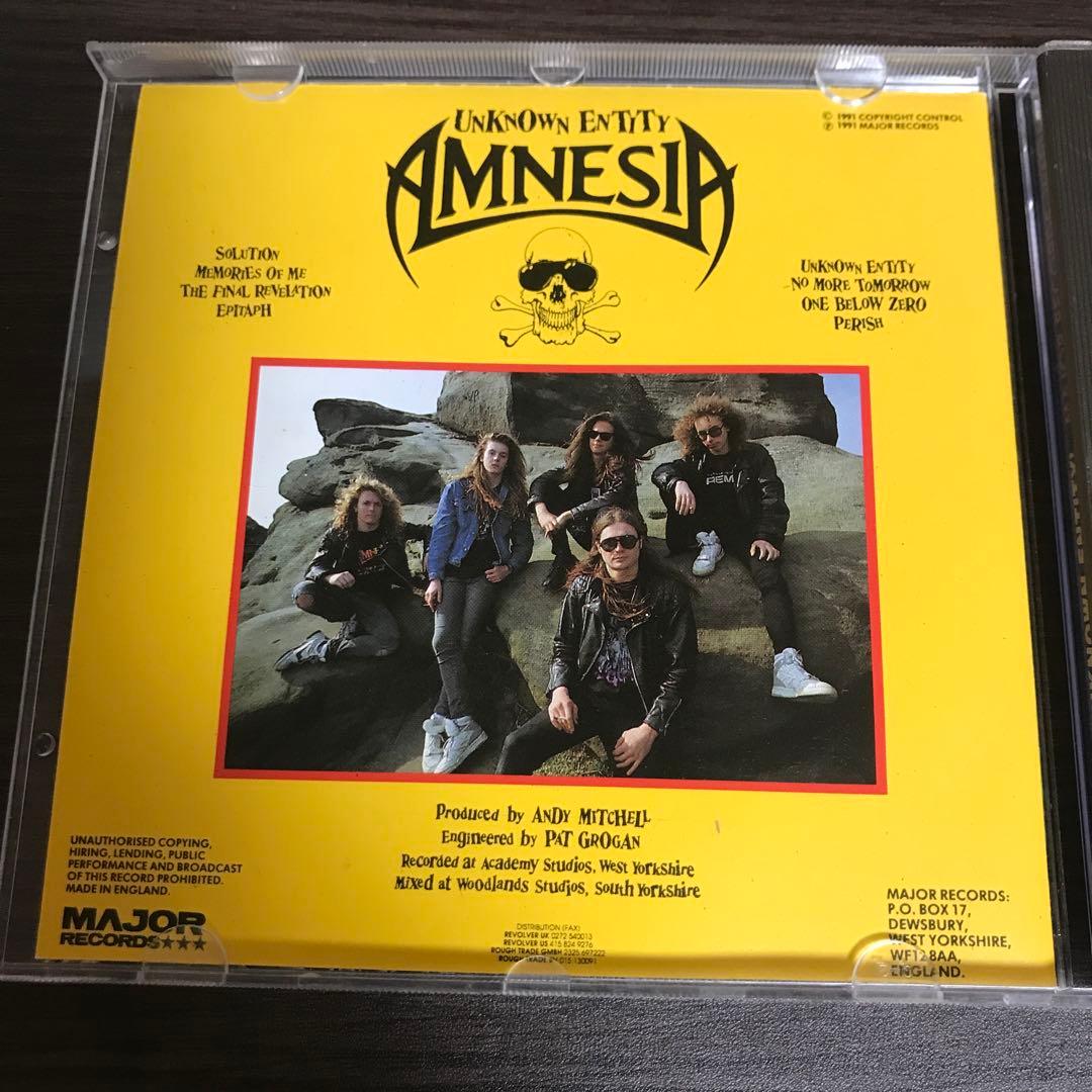 洋楽 Amnesia/ unknown entity