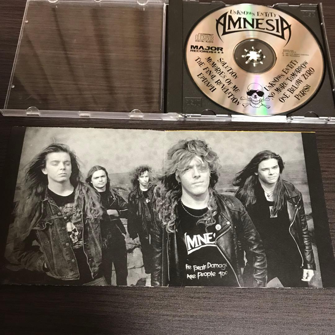洋楽 Amnesia/ unknown entity