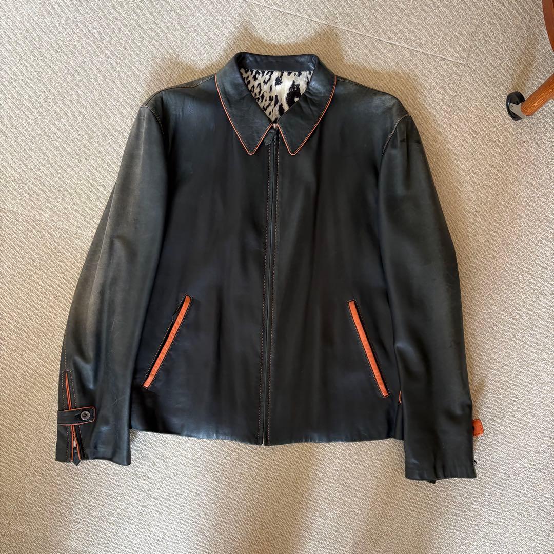 ジャケット・アウター Vintage Leather Sports Jacket