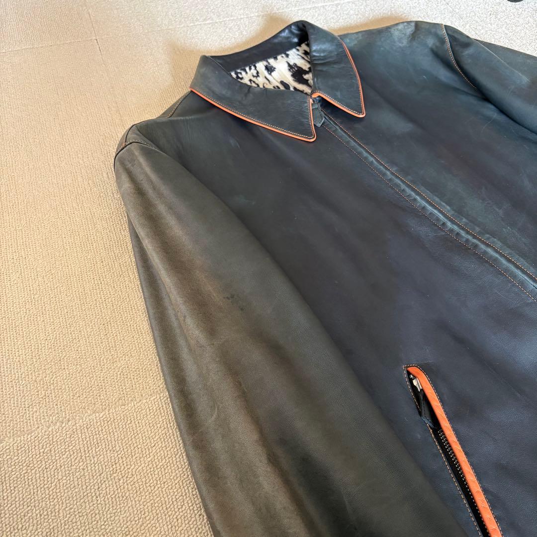 ジャケット・アウター Vintage Leather Sports Jacket