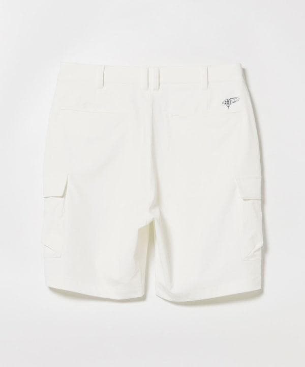 ⓂBEAMS GOLF（ビームス ゴルフ）ストレッチ カーゴショートパンツ白