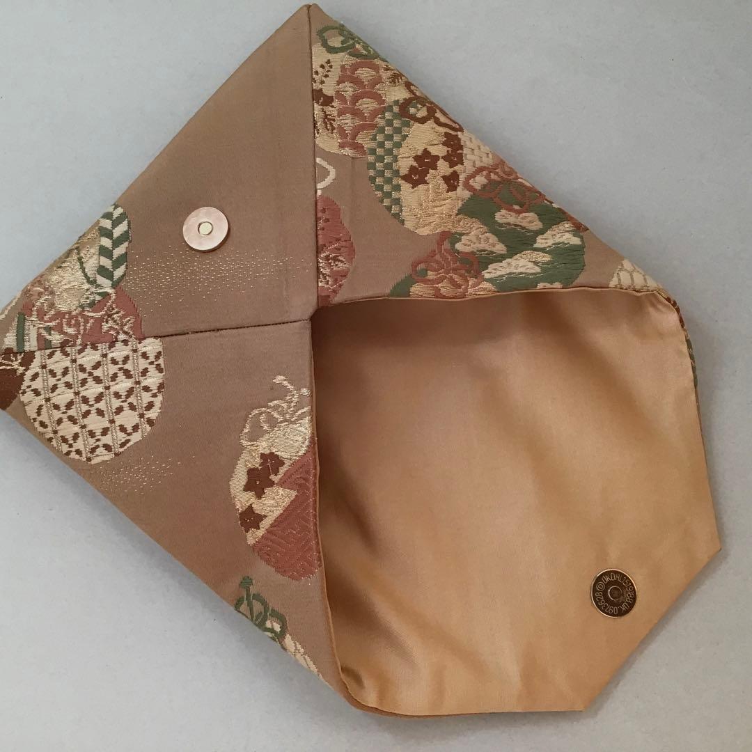 専用のお品です。 数寄屋袋　茶会　リサイクル正絹袋帯 リメイク292