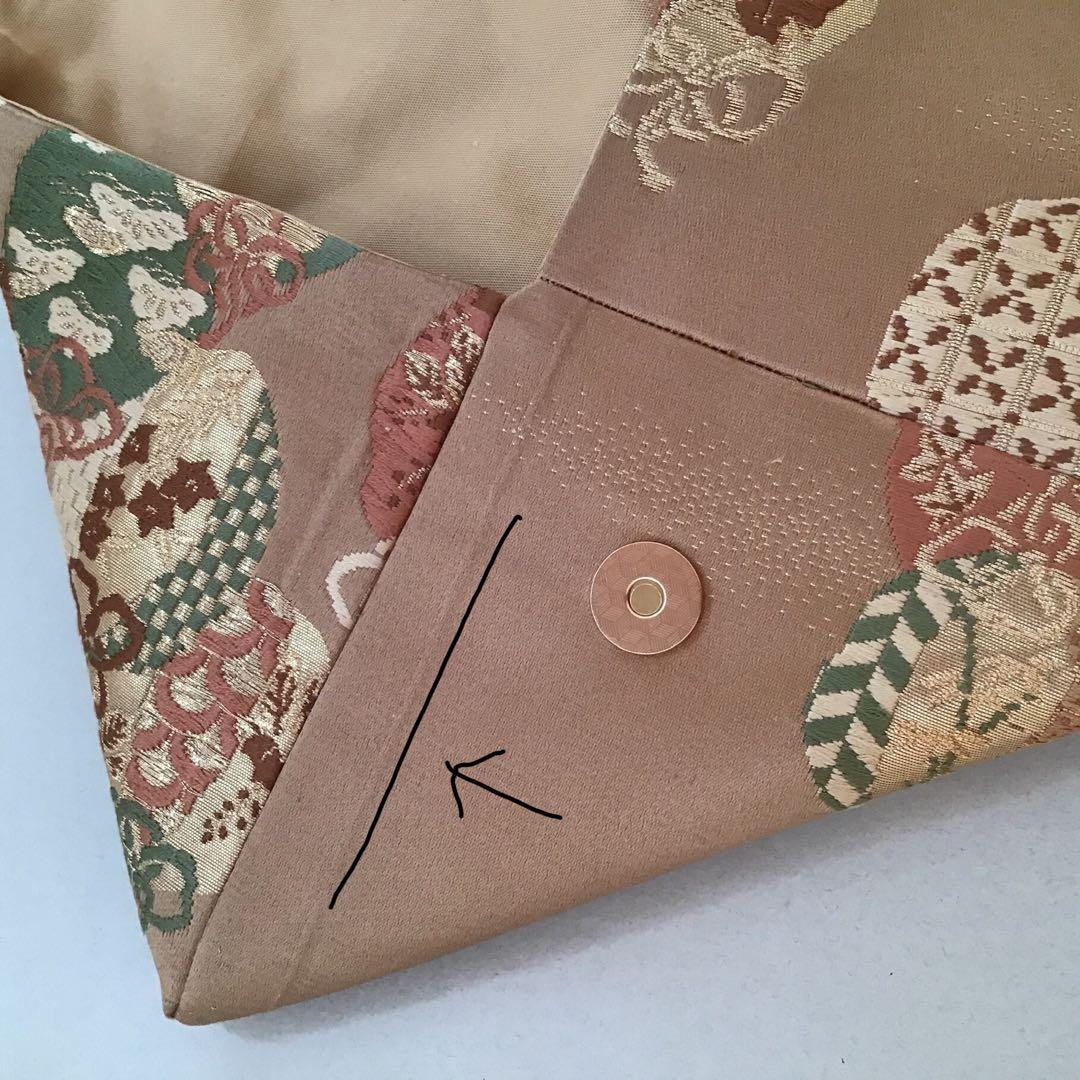 専用のお品です。 数寄屋袋　茶会　リサイクル正絹袋帯 リメイク292