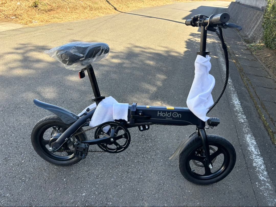 折りたたみ電動アシスト自転車　美品　送料無料 Holdon q1 ホールドオン