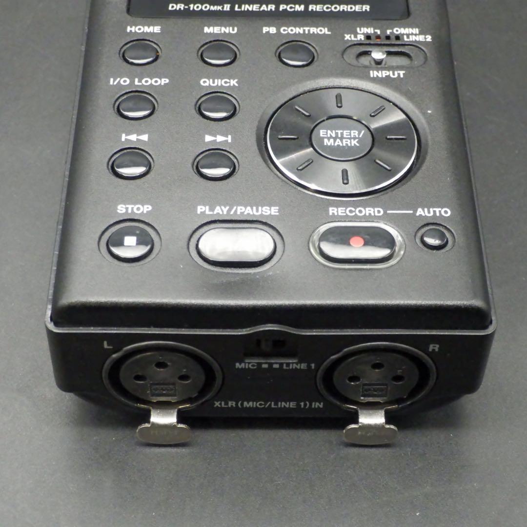 DR-100MKII TASCAMハンディレコーダー 8GB SDカード付属