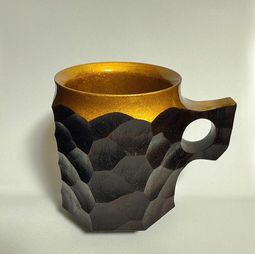 L Akihiro Woodworks jincup GOLDEN ジンカップ