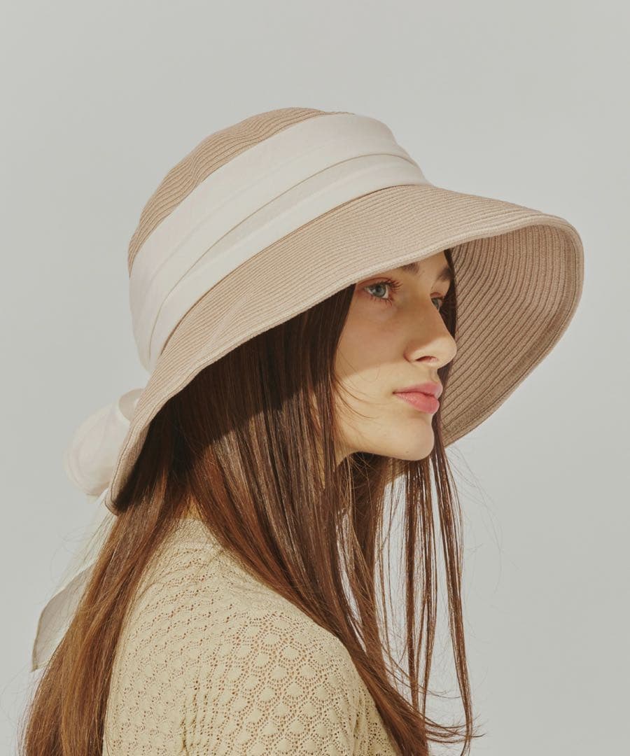 帽子 Chapeau d' O Silk Braid Capeline