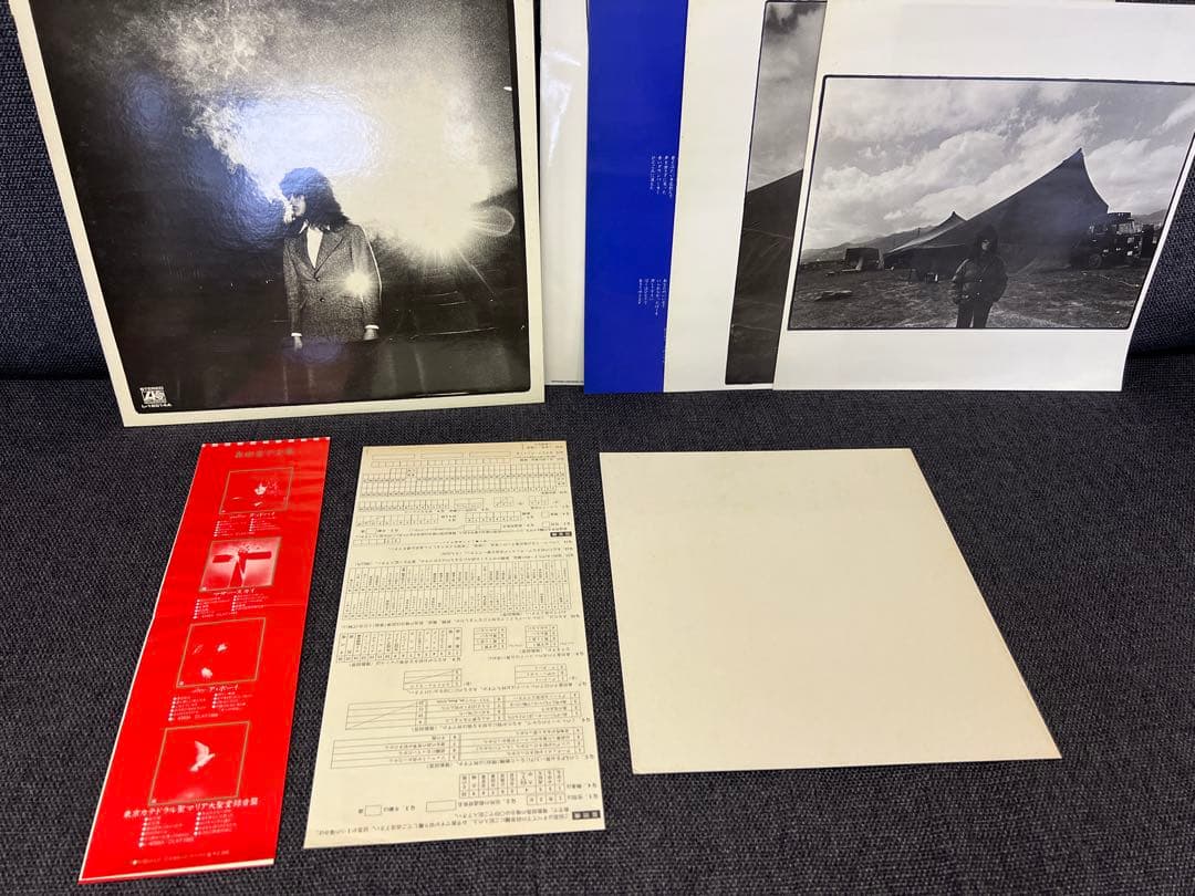 森田童子 ラスト・ワルツ L-12014A 帯/特典/サイン付 1980LP邦楽