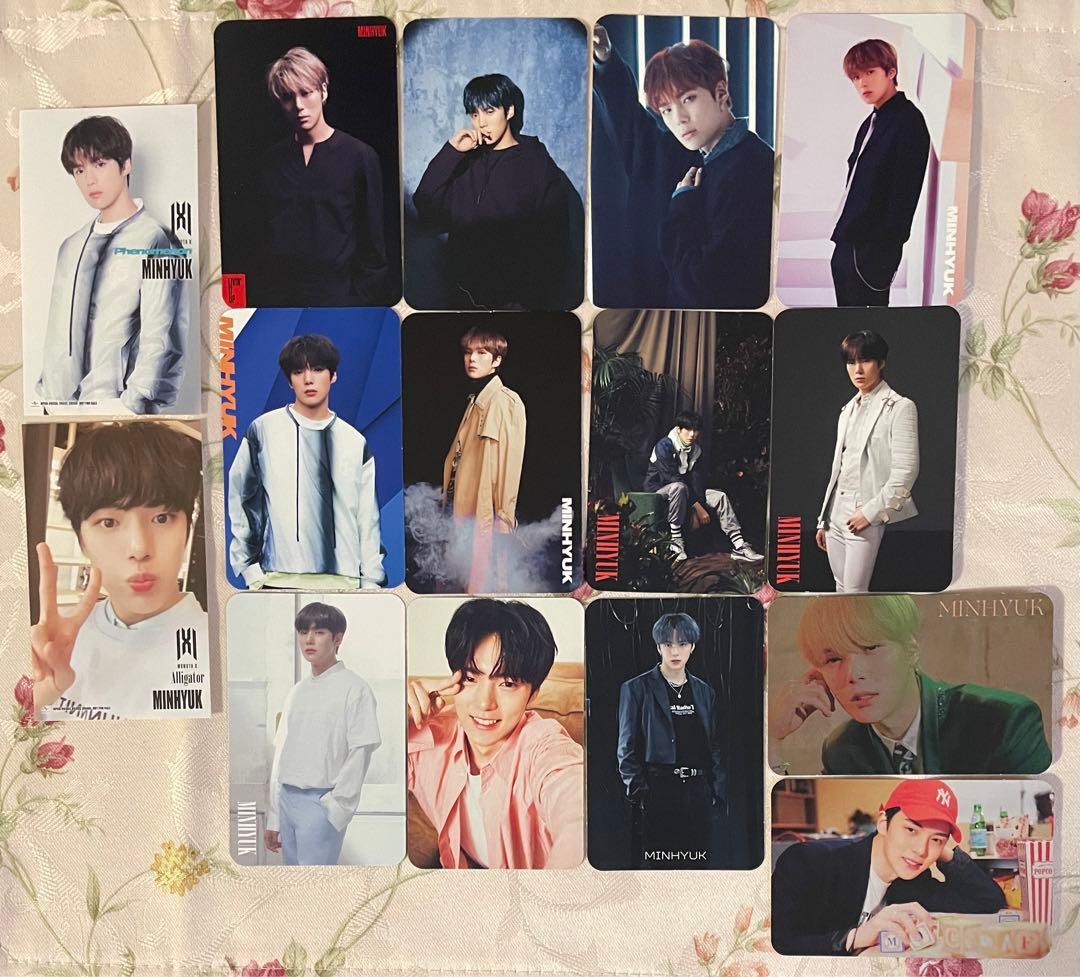 monsta x 日本語ver. ミニョク トレカ・ステッカー15枚セット