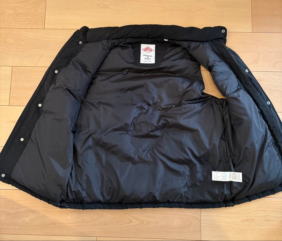 美品 DANTON ダウンベストMEN JD-8858 LAS